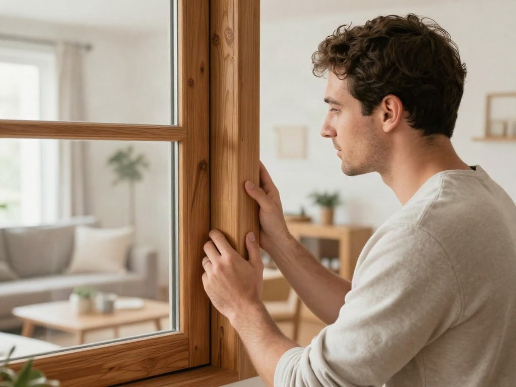 Holzfenster
