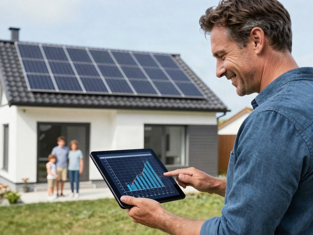 Photovoltaik Einfamilienhaus